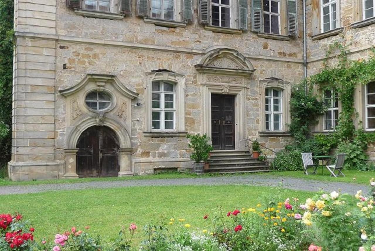Ferienzimmer Im Schloss Burgpreppach エクステリア 写真