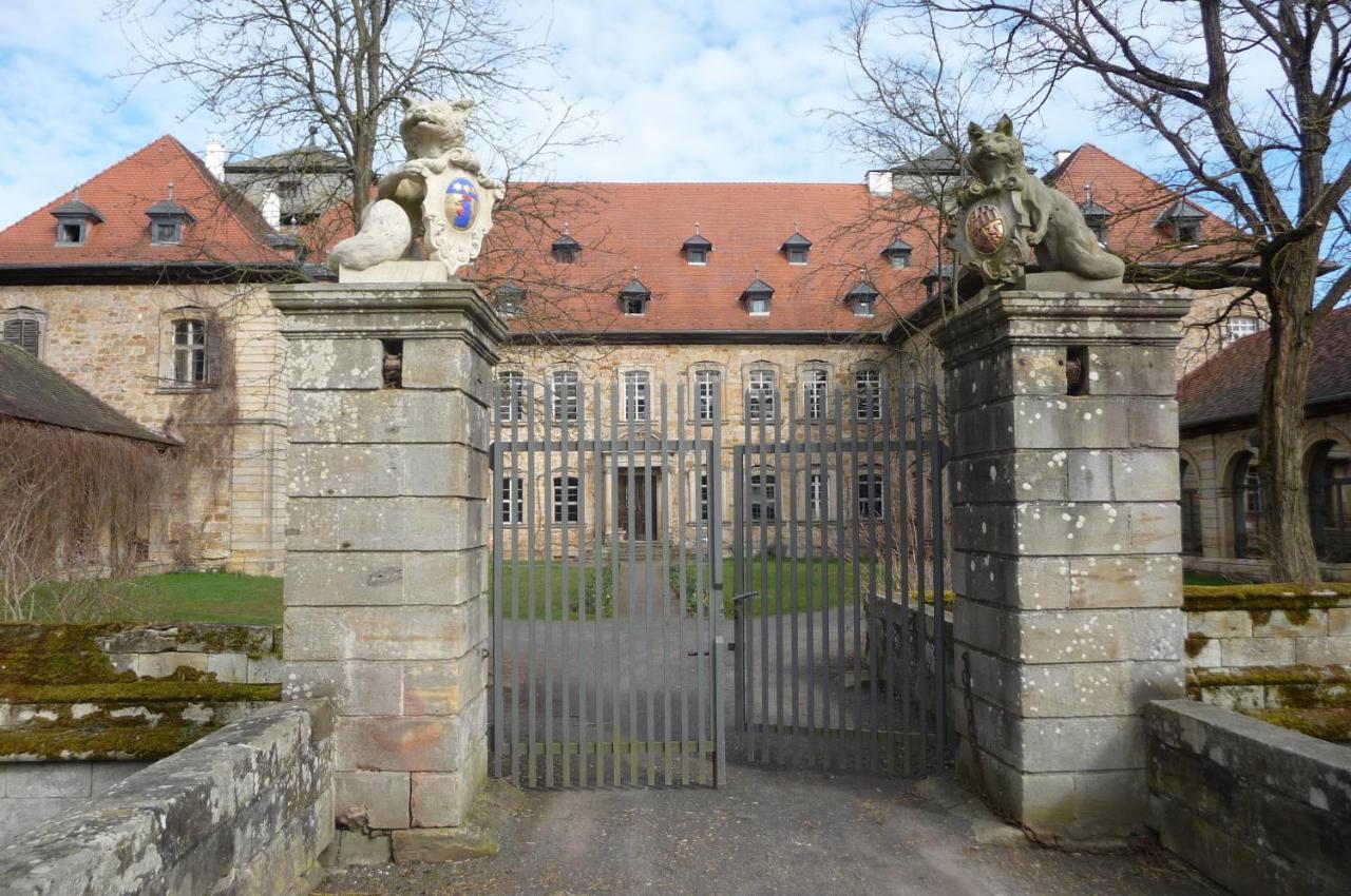 Ferienzimmer Im Schloss Burgpreppach エクステリア 写真
